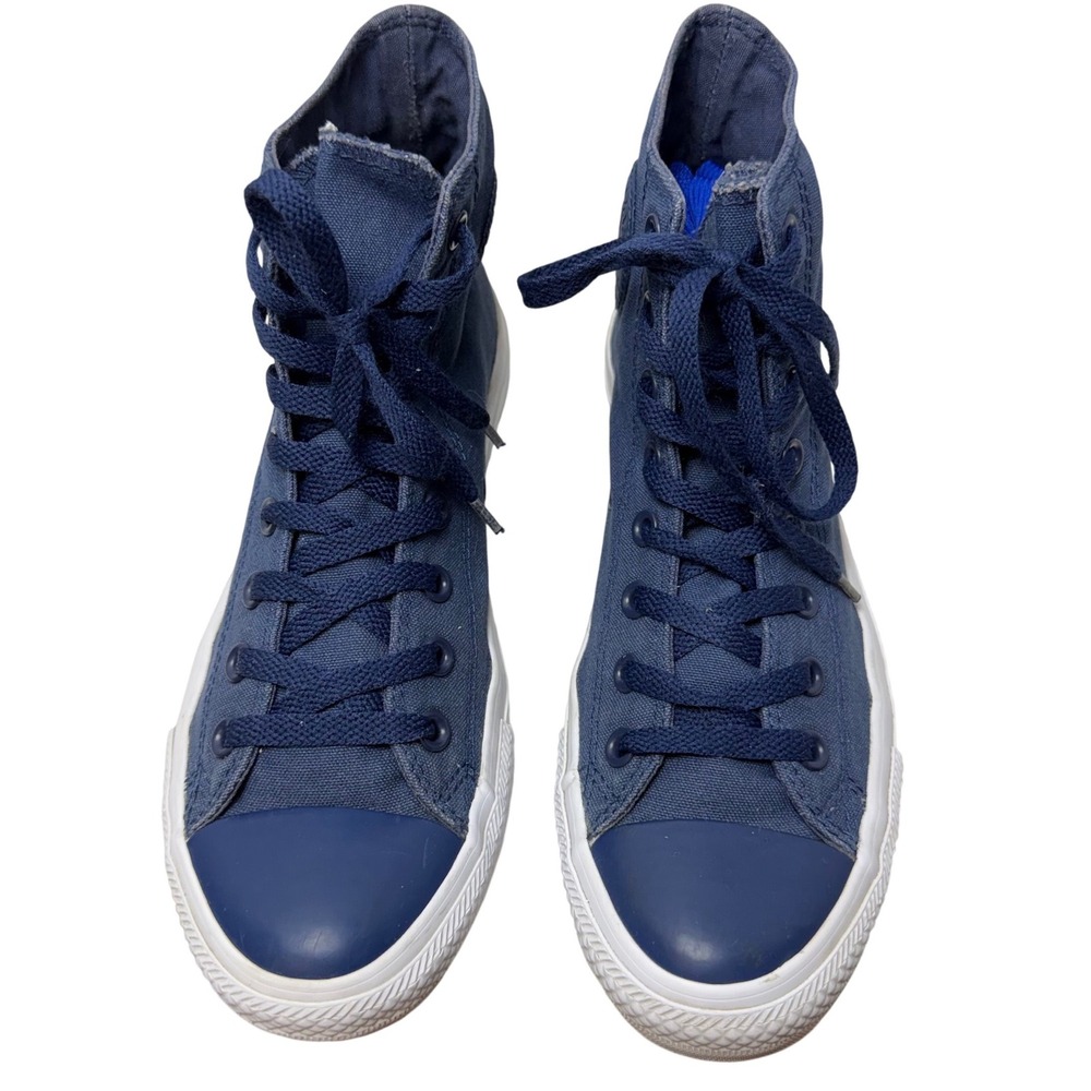 Converse Chuck Taylor All Star Hightops Blue Athleisure Activewear Grunge W10 M8